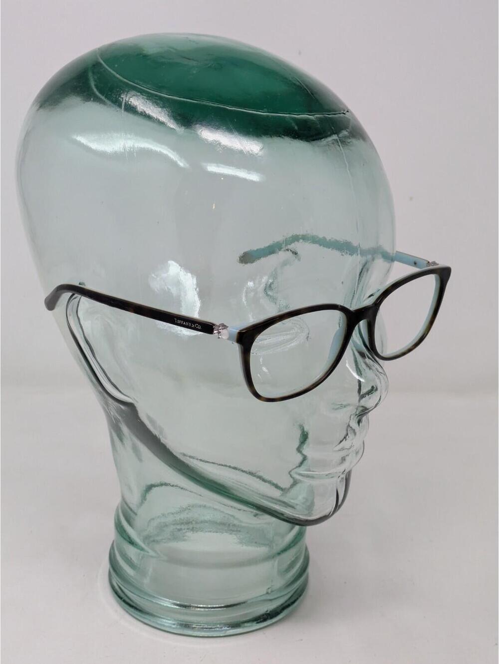 Tiffany & Co Eyeglasses Frame TF 2109-H-B 8193 Blue Tortoise 53-17-140-Frames